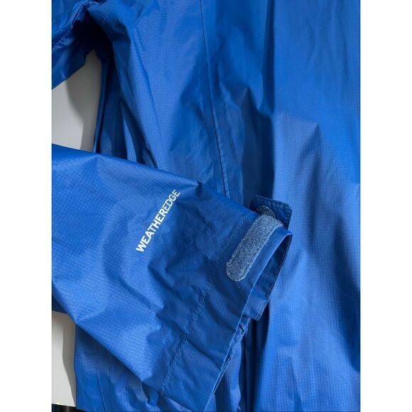 Eddie Bauer weatheredge lightweight jacket blue full zip hooded men’s XL TALL - Picture 11 of 14